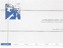 Tablet Screenshot of luftbild-drohne-leipzig.com